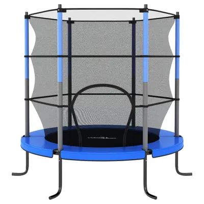 Immagine prodotto di vidaXL Trampolino con rete di sicurezza Rotondo 140x160 cm Blu