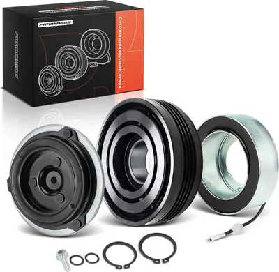 Obrázek produktu pro Frankberg 1x kompresor klimatizace s magnetickou spojkou pro BMW řady 3 E46 X3 E83 X5 E53 Z4 E85