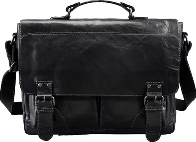 Produktbild von PRIDE&SOUL Umhängetasche "Business Bag L" Leder braun