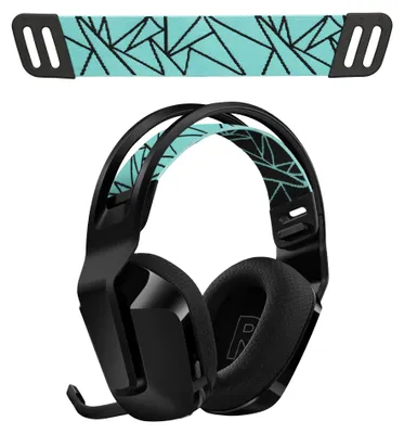 Produktbild von kwmobile Ersatz Bügelpolster kompatibel mit Logitech G733 / G335 / G535 Kopfbügel - Kopfbügelpolster aus Nylon - Kopfhörer Ersatz Bügel mit Polster -