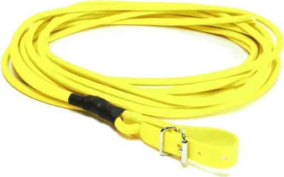 Produktbild von Mystique® Biothane Schweissleine rund 8mm 10m neon gelb