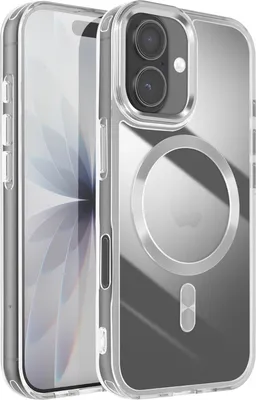 Produktbild von Avizar, Hülle iPhone 17 Cristal Color MagSafe-kompatibel, Silber