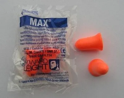 Produktbild von Howard LEIGHT Gehörschutzstöpsel-Set, 200 Paar MAX, Typ: 200 100 Stk
