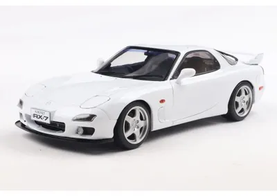 Immagine prodotto di Solido modellino auto scala 1:18 Mazda RX7 FD3RS bianco neve 2001 S1810607