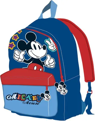 Produktbild von Disney Micky Rucksack 41x31x15 Cm Blau  Blau One Size