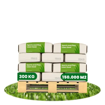 Zdjęcie produktu dla Nasiona na Trawnik Sportowy i do Zabawy (300 kg na 1.5 ha) - Organifer