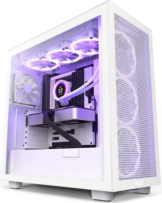 Produktbild von Nzxt H7 Flow Pc-tower-gehäuse Weiß Weiß One Size