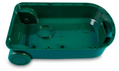 Produktbild von Bodenwanne komplett für Vorwerk Tiger 251 inkl. Laufrollen -