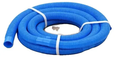 Produktbild von Poolschlauch, 38 mm Durchmesser, 6 m Länge, LDPE-Material, 150 g/m Gewicht, einschließlich 4 Klemmen