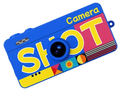 Produktbild von Schlüsselanhänger-Digitalkamera, tragbare 1080p-Kamera mit 0,96-Zoll-LCD-Bildschirm zum Fotografieren, blau