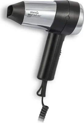 Produktbild von Starmix TFC 16 Handhaartrockner schwarz/chrom Nr. 020723