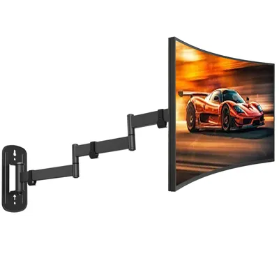 Produktbild von Monitor-Wandhalterung 17–32 Zoll, 3-teiliger Stahlarm, bis 9 kg, VESA 75×75/100×100 mm, 65,9 cm Auszug