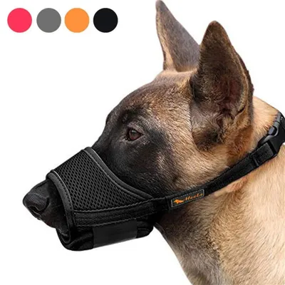 Immagine prodotto di Museruola per cani in mesh traspirante e nylon resistente