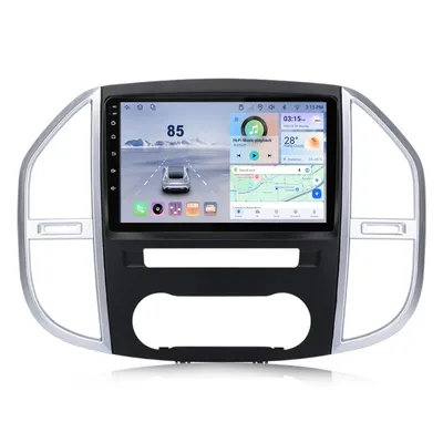 Produktbild von Hexinex 10"Carplay Android 15 Autoradio Für Mercedes Benz Vito W447 (2014-2022) , 8GB+256GB, GPS Navi WIFI BT 4G DSP 360°-Panorama