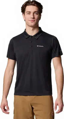 Produktbild von Columbia Zero Rules™ Light Kurzarm-poloshirt Schwarz M Herren Schwarz M
