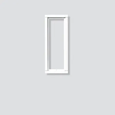 Image de Siedle KR 611-3/1-0 SM - Rahmen - Silber - Siedle - Aluminium - Oberfläche - 131 mm (200016832-01)