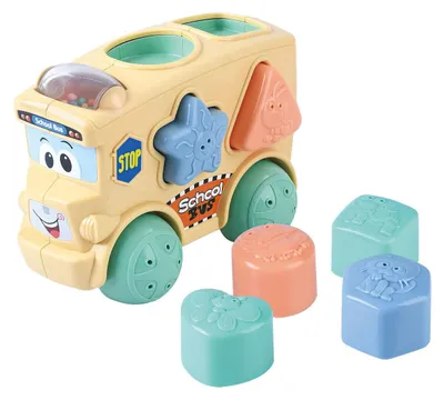 Image de Playgo Bus Shape Set - 5dlg.