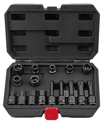 Productafbeelding van 16-delige Remklauw Steeksleutel Set 1/2 inch