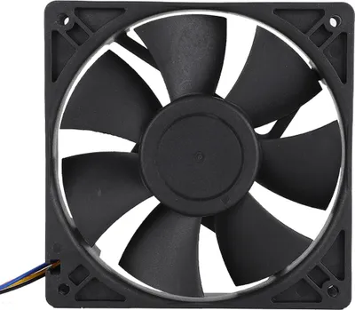 Zdjęcie produktu dla wentylator chłodzący z plastikowymi łopatkami 12V 0.8A 4Pin PWM z automatyczną regulacją prędkości (SHLF1212PHE-15)