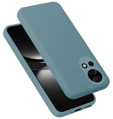 Produktbild von Cadorabo Hülle für Huawei Nova 12 Hülle Silikon Handyhülle Case aus flüssigem Silikon, Kratzfeste und stoßfeste Schutzhülle für Huawei Nova 12