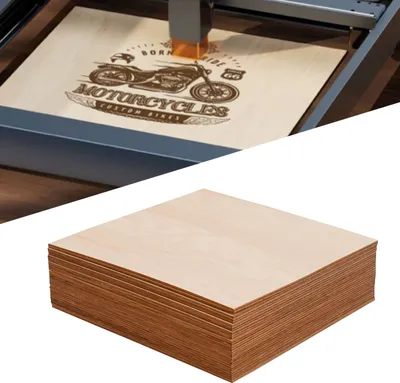 Produktbild von 30 Stück 3mm Sperrholzplatten Set 30*30cm