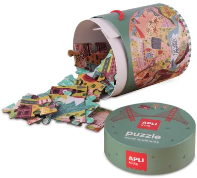 Produktbild von agipa Kreispuzzle "Kulturdenkmale" 48 Teile