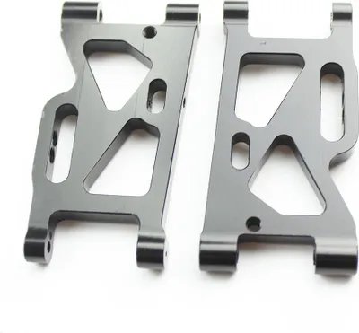 Produktbild von 2Pcs Metal Front Swing Arm für WLtoys 144001-1250 1/14 4WD RC Car Upgrade Ersatzteile schwarz