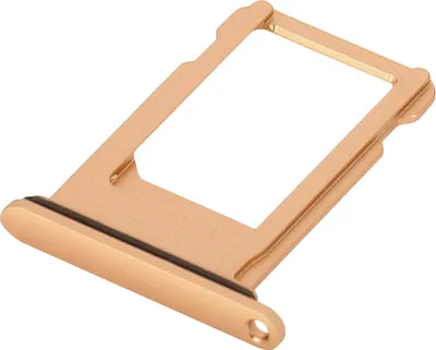 Image de Porte-carte SIM de rechange pour iPhone 8 / SE 2020 / SE 2022 - or rose