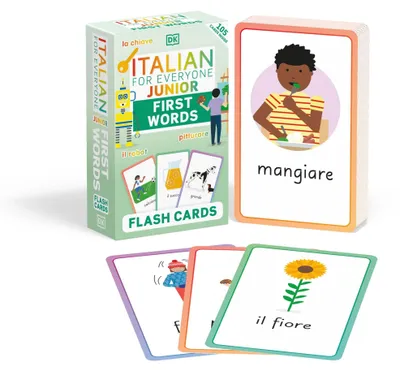 Produktbild von Italian for Everyone Junior First Words Flash Cards