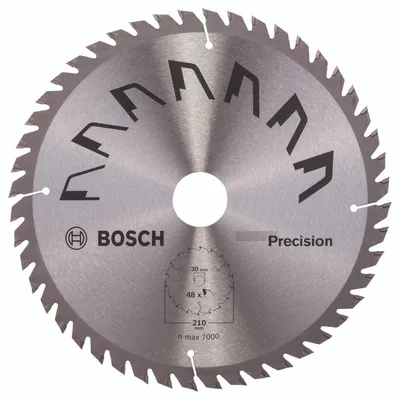 Produktbild von Bosch Kreissägeblatt PRECISION, DIY, 210 x 30/25, 48
