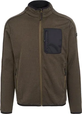 Produktbild von Regatta - "Kitom" Fleecejacke Durchgehender Reißverschluss für Herren RG11121 (S) (Krokodil meliert)