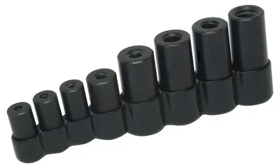 8-teiliges Gewindebohrer-Steckschlüsselset, bis 1,27 cm
