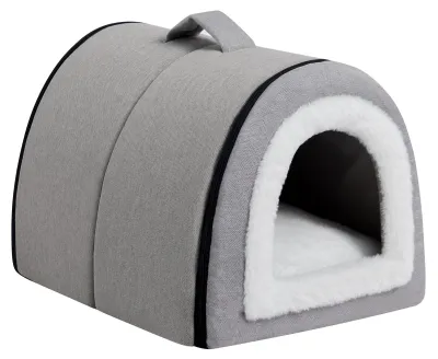 Productafbeelding van Omgoods - 2-in-1 Opvouwbaar Huisdierbed voor Katten en Kleine Honden