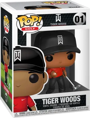 Immagine prodotto di Figurka POP! Tiger Woods w czerwonej koszulce 9 cm – Funko