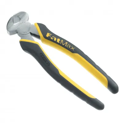 Obrázek produktu pro Stanley 0-89-875, Čelní štípací kleště, 2,2 cm, Černá, Žlutá, 160 mm