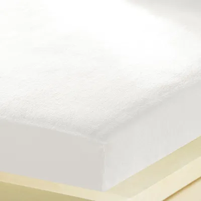 Produktbild von Bettwaren-Shop Feinbiber Spannbettlaken wasserdicht 180x200 - 200x200 cm weiss
