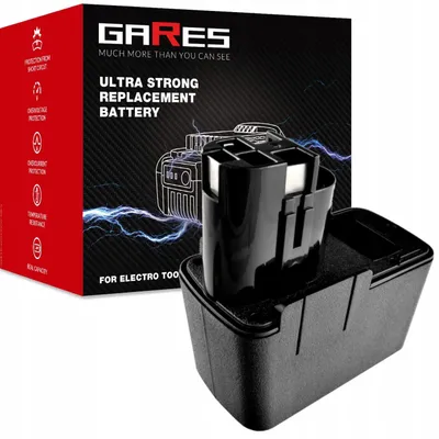 Obrázok produktu pre Gares Repasná sada článkov pre akumulátor Bosch 2607335244 | 12 V 3 Ah Inny | Batériový pack pre náradie | Vysoký výkon Gares®