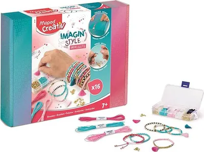 Image de Lot de 16 bracelets créatifs - Exprimez votre individualité et votre style ! Parfait pour toutes les occasions - Créez, combinez, jouez avec la mode !