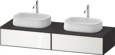 Produktbild von DURAVIT ZE4815B64800000 Konsolen-WTU wandh. Zencha 550x1600x2