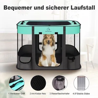 Image de Cage de transport étanche pour chats, chiens, voyages, camping