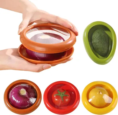 4er-Set Frischhalteboxen für Obst & Gemüse