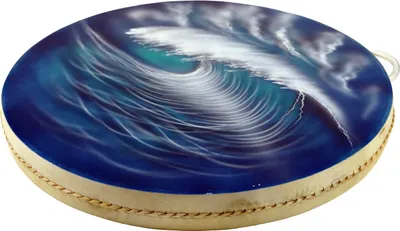 Produktbild von Wave Drum, Wellentrommel, Percussion Rhythmus Klang Instrumente - Blau/türkis, 4*40*40 cm, Musikinstrumente