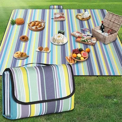 Produktbild von Famanu Picknickmat Wasserfest - Tragbar und Kompakt - 200 x 300 cm