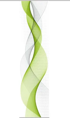 Produktbild von Schiebegardine Digitaldruck Opalia weiß grün 60x245 cm