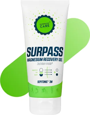 Produktbild von SURPASS Magnesium Erholungsgel für Sportler Fördert die Erholung und Leistung nach dem Sport Hilft Muskelkrämpfe zu verhindern Sepitonic & Zechstein hocheffektive SURPASS Magnesiumgel (200ml)