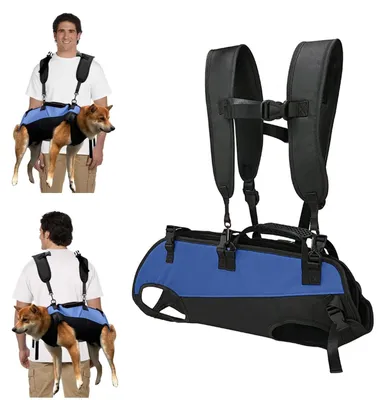 Productafbeelding van Solidchoice - Hondenrugzak en Verstelbare Harnas voor Honden 7.5-15 kg