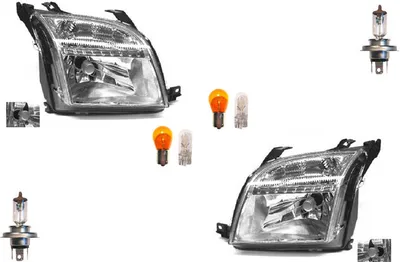 Obrázok produktu pre Johns, Halogenové sv?tlomety pasuje pro Ford Fusion 08/02-09/05 Leuc. Sada levá pravá