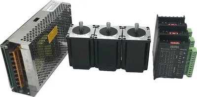 Obrázek produktu pro Krokový motor, Nema 23, ovladač TB6600, napájení 3 kit, 12Nm