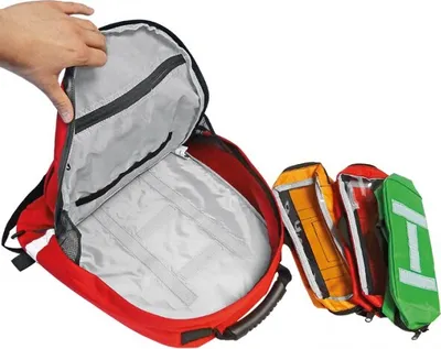 Image de Sac à dos de premiers secours, sac à dos d'urgence ''WasserStopp'' vide, petit format