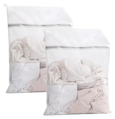 Obrázek produktu pro Síťky do pračky, 2 kusy, rozměry 40x50 cm, materiál: polyester